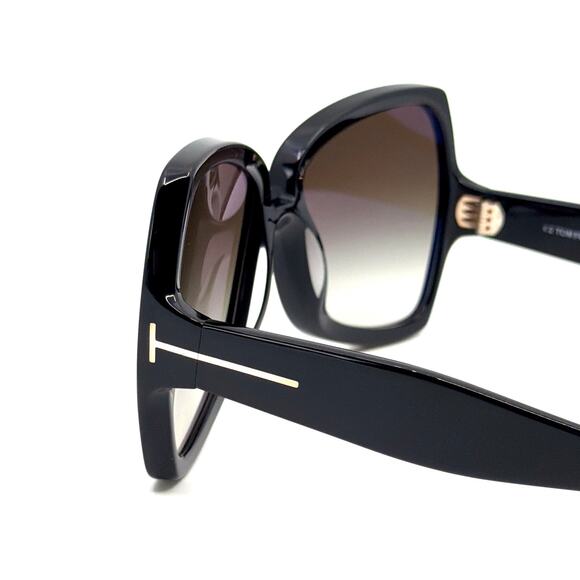 New, TOM FORD Jerry Sunglasses TF1222 01B Authentic main image 4